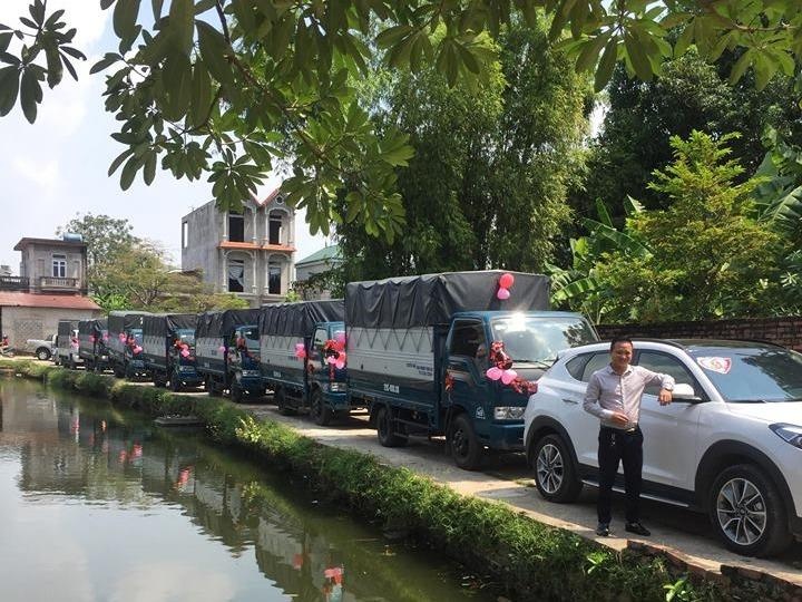 Dan xe tai ruoc dau o Ha Noi thu hut su chu y hinh anh