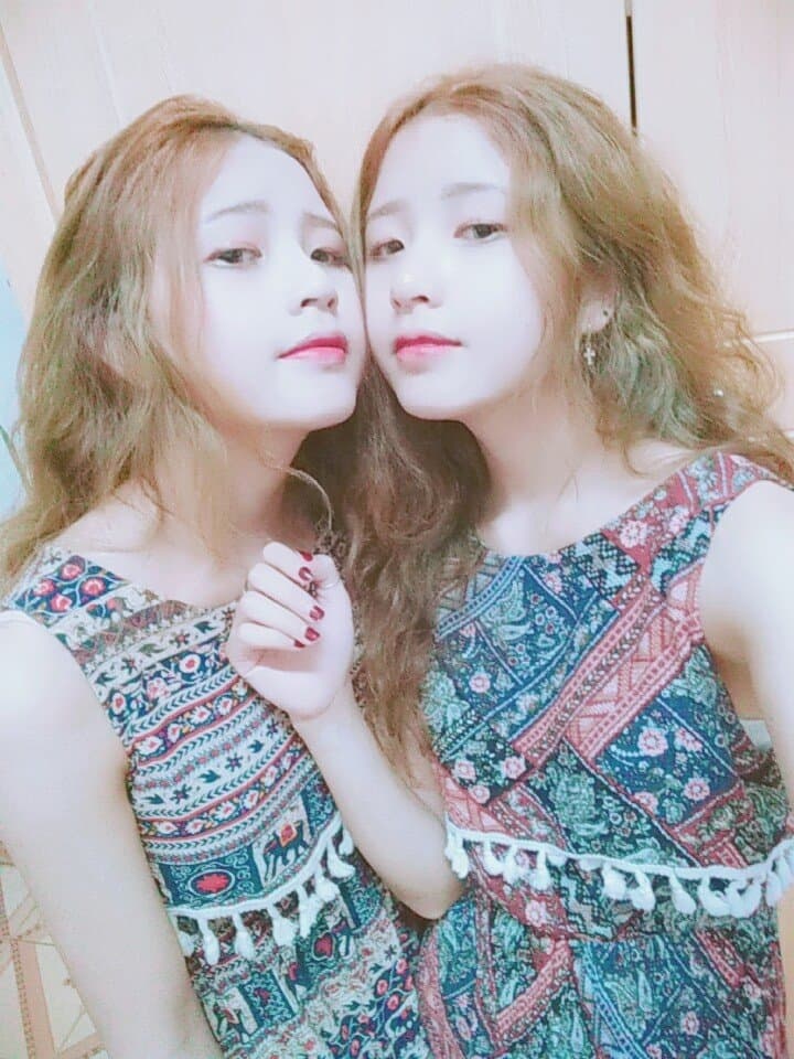 cap chi em sinh doi bi nham la con lai Han Quoc anh 5