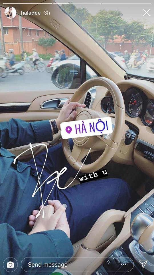 Hà Lade công khai bạn trai mới ảnh 1 Ha Lade cong khai ban trai moi anh 1
