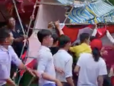 Rap cuoi o Binh Thuan bi quat do vi mua bao hinh anh