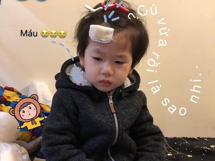 Be Dau bi khau 5 mui van khong khoc, Cam, Xoai lam toc xoan don Tet hinh anh