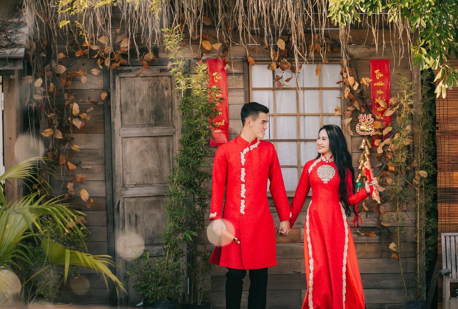 bo anh tet cua tien linh va ban gai anh 1