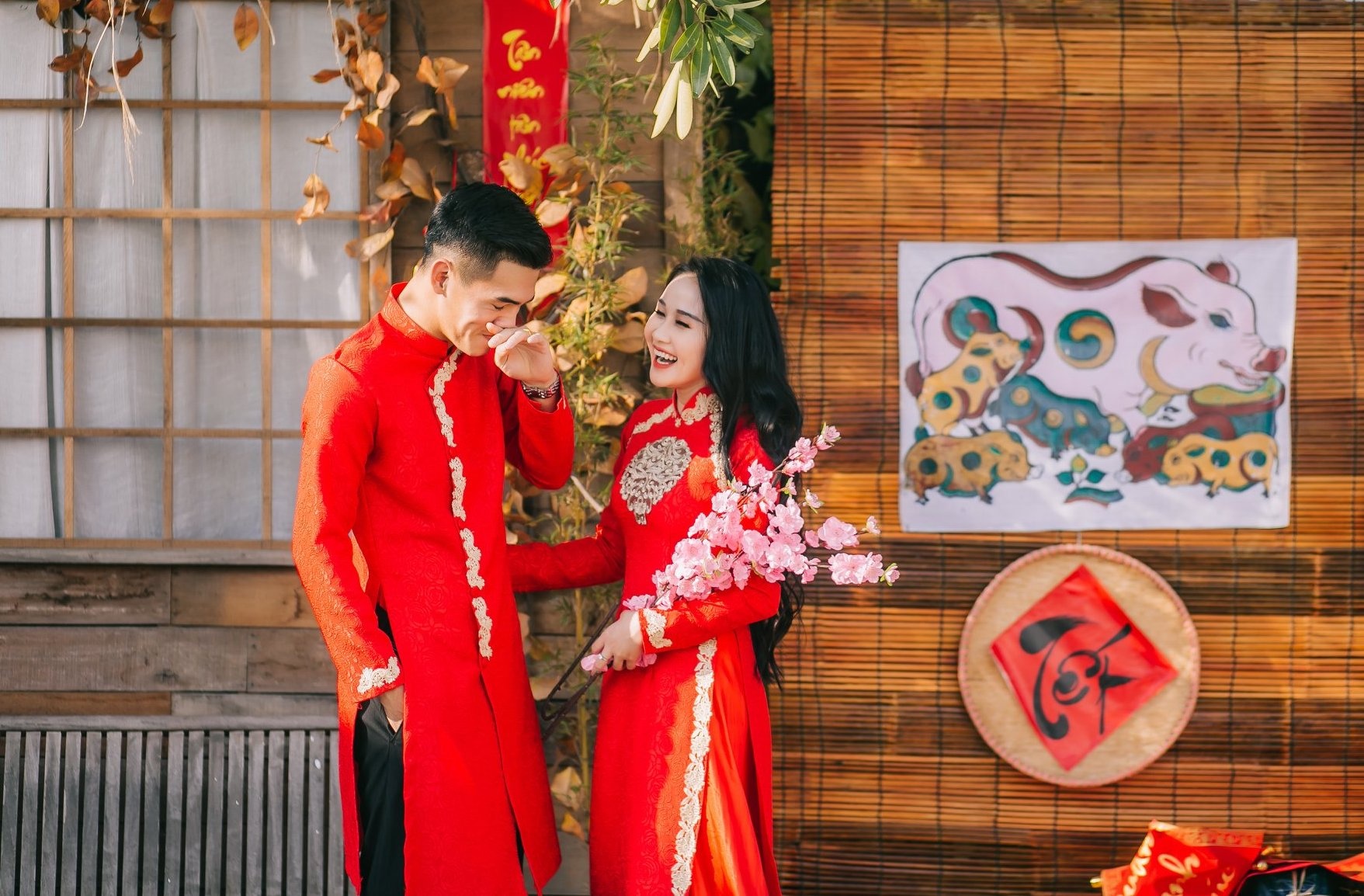 bo anh tet cua tien linh va ban gai anh 6