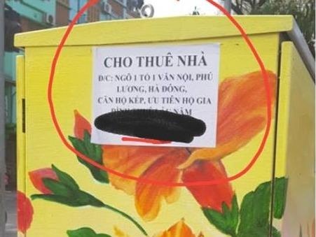 Dan mang buc xuc khi bot dien o Ha Noi son duoc 3 ngay da bi lam ban hinh anh