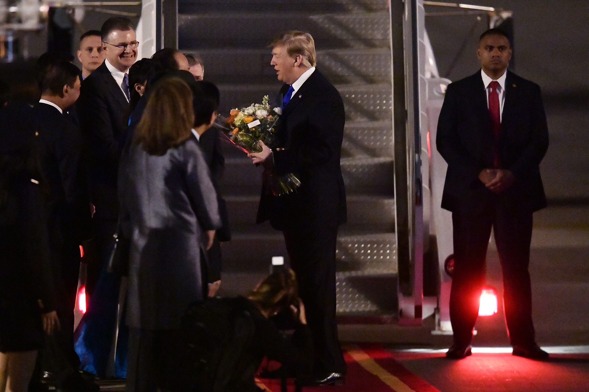 nu sinh tang hoa tong thong My anh 2