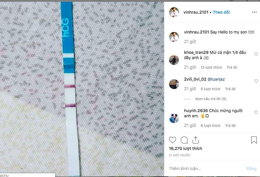 su that Vinh Rau len chuc bo anh 1