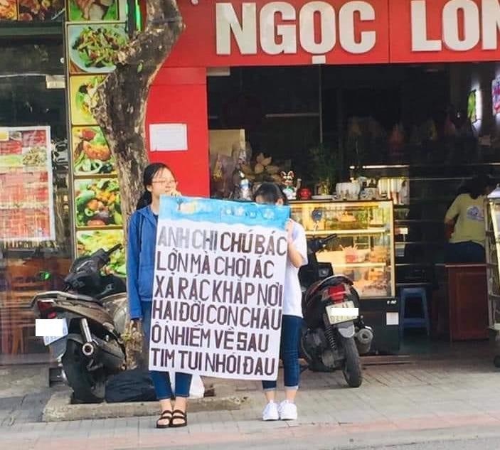 ban tre gio bieu ngu bao ve moi truong anh 1