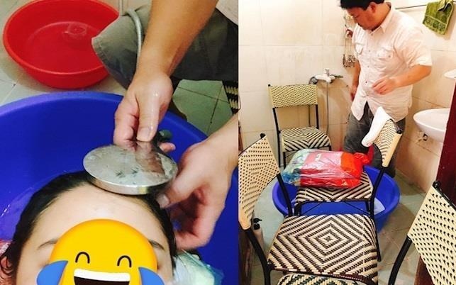 Duoc cha tu tay goi dau cho va ly do con gai chang bao gio muon lon hinh anh