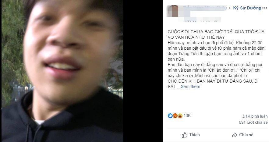 thanh nien treu gai khien dan mang buc xuc anh 1