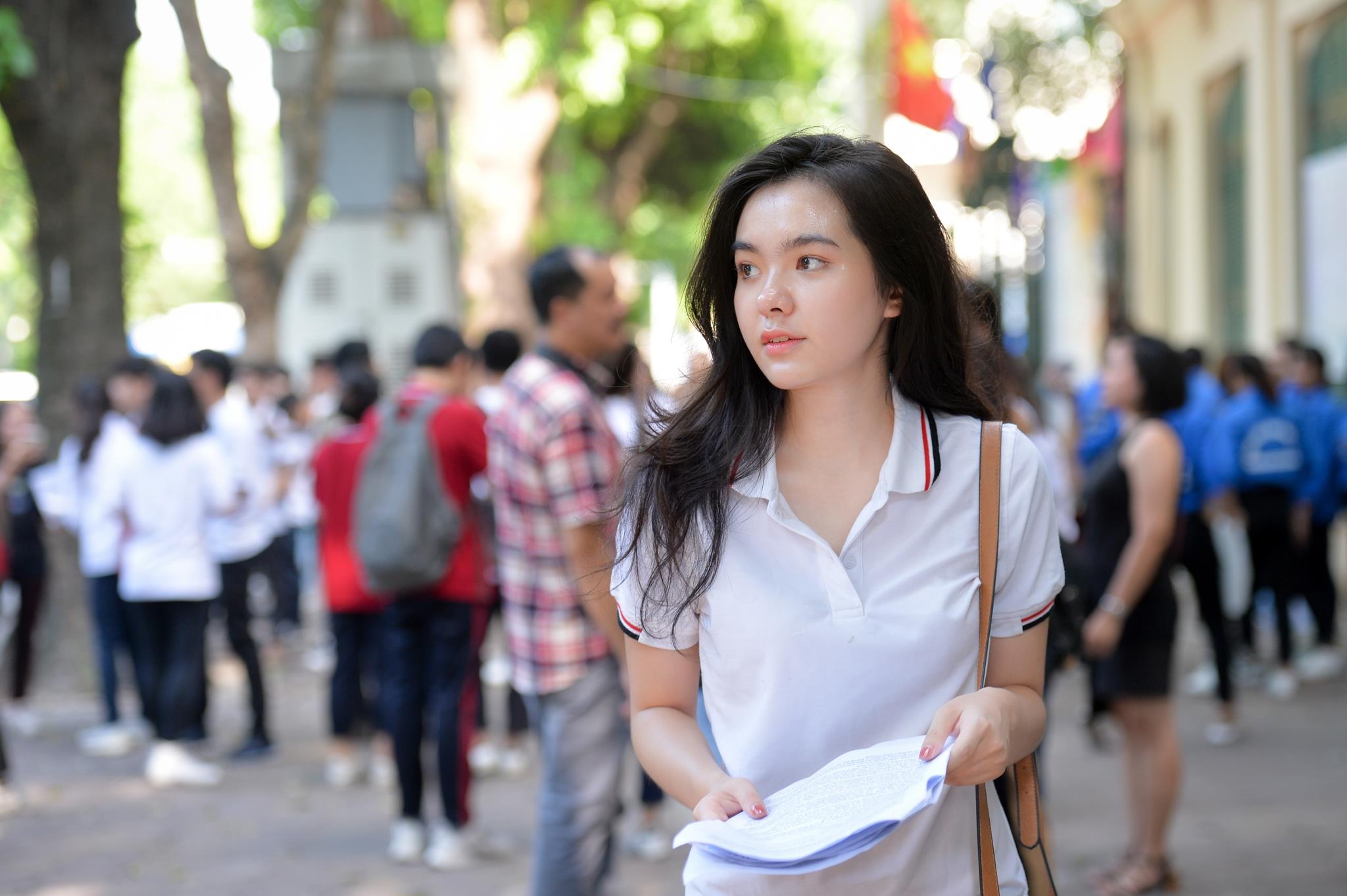 hot girl thi THPT quoc gia anh 2