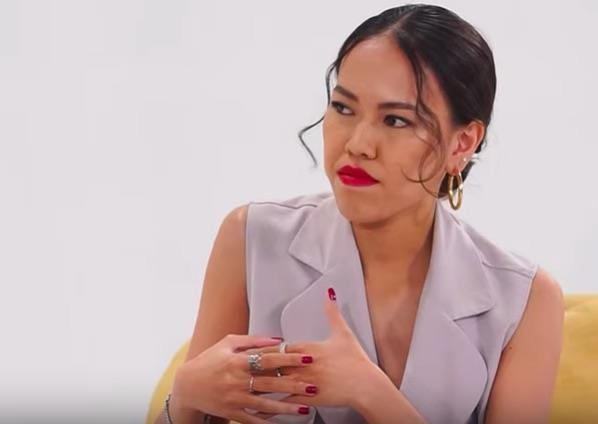 Co gai bi chi trich vi noi 'nua tay nua ta' hinh anh