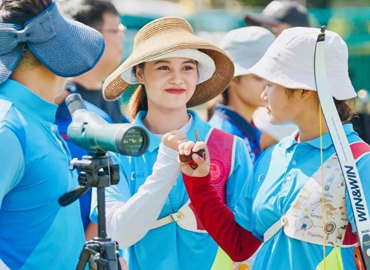 Nhan sac cua 3 co gai dat HCV SEA Games mon ban cung hinh anh