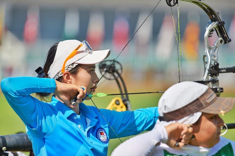 nữ cung thủ Việt Nam ảnh 1 nu cung thu Viet Nam anh 1