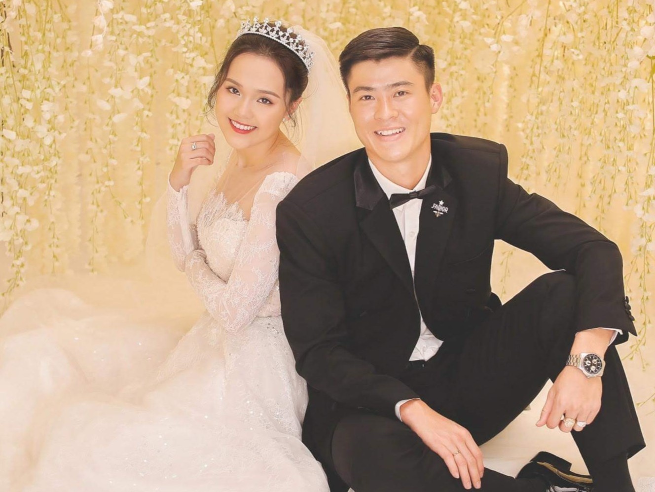 Truoc hon le, Duy Manh - Quynh Anh tung 5 bo anh cuoi hinh anh