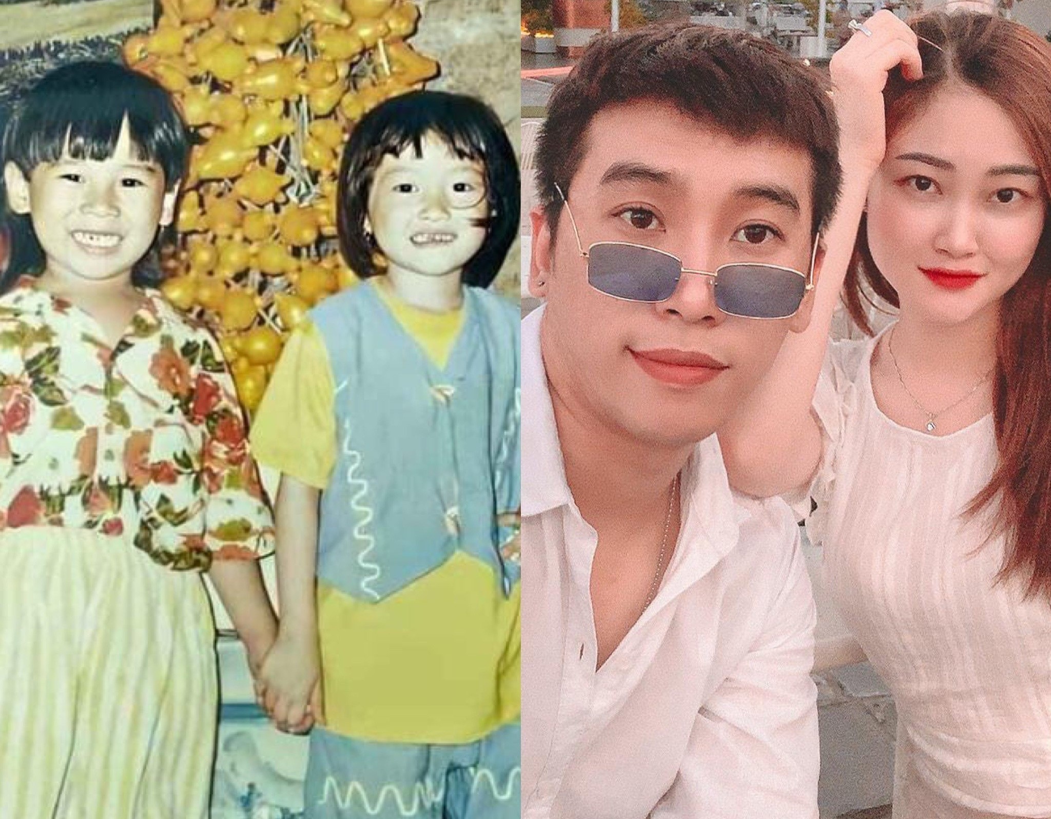 Hen uoc tu nho, doi tre nen duyen vo chong sau 20 nam mat lien lac hinh anh