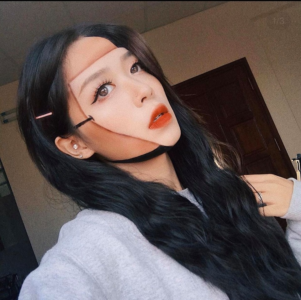 co gai hoa trang kinh di anh 4