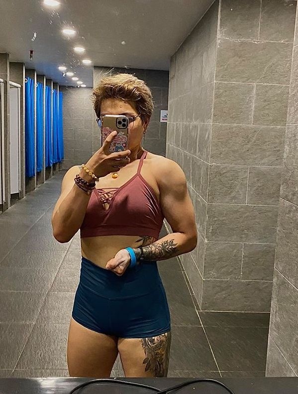 co gai beo phi thanh HLV gym anh 3