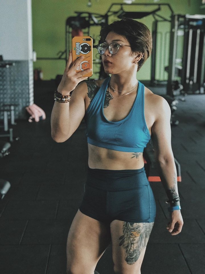 co gai beo phi thanh HLV gym anh 2