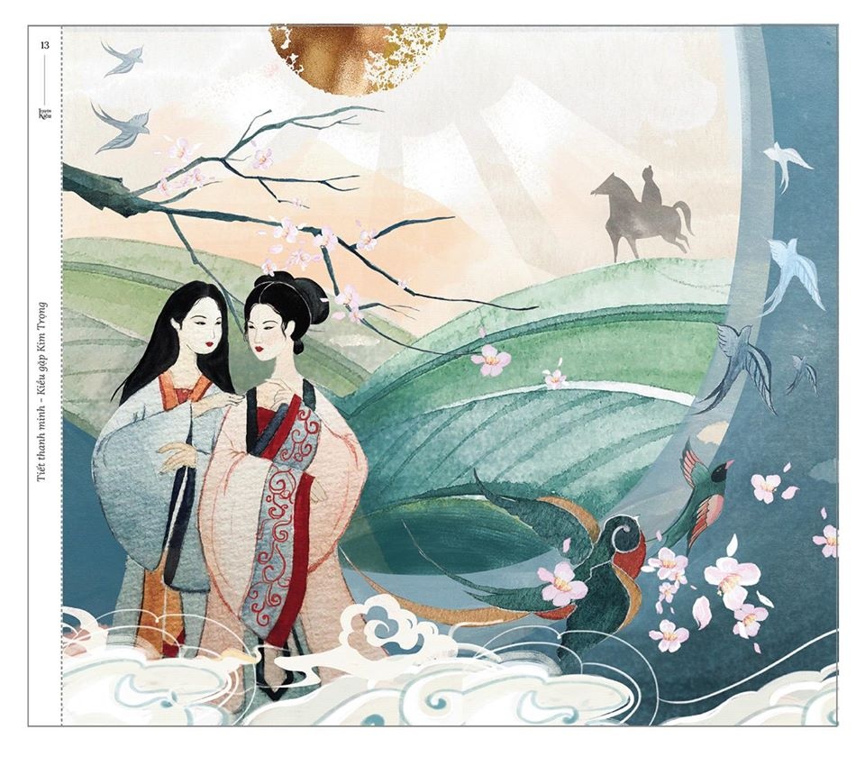 tranh minh hoa truyen kieu anh 2