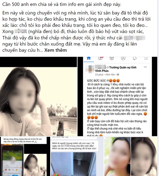 nguoi phu nu che khu cach ly ban anh 1