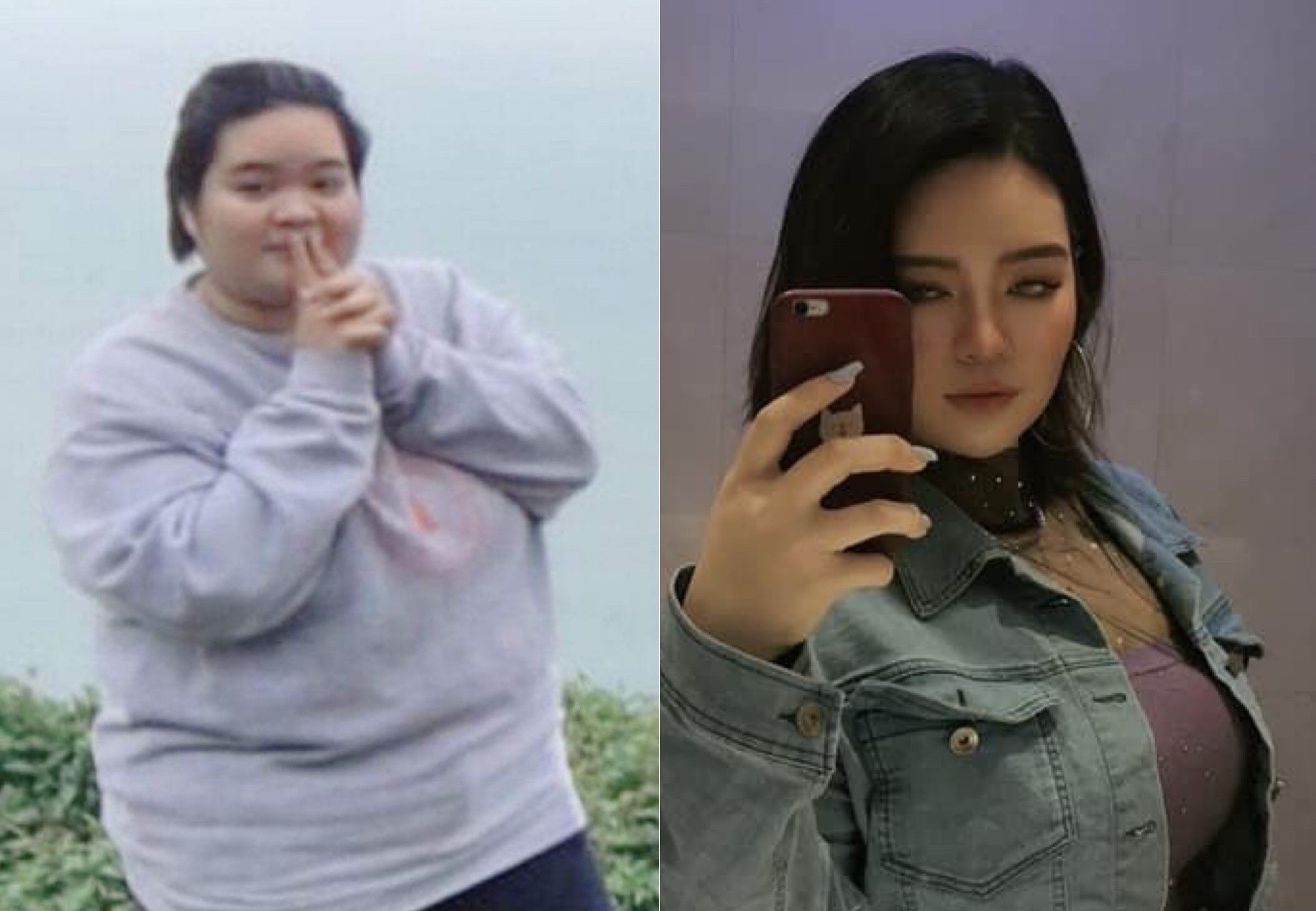 Bi che ngoai hinh, co gai nang 127 kg quyet giam can hinh anh