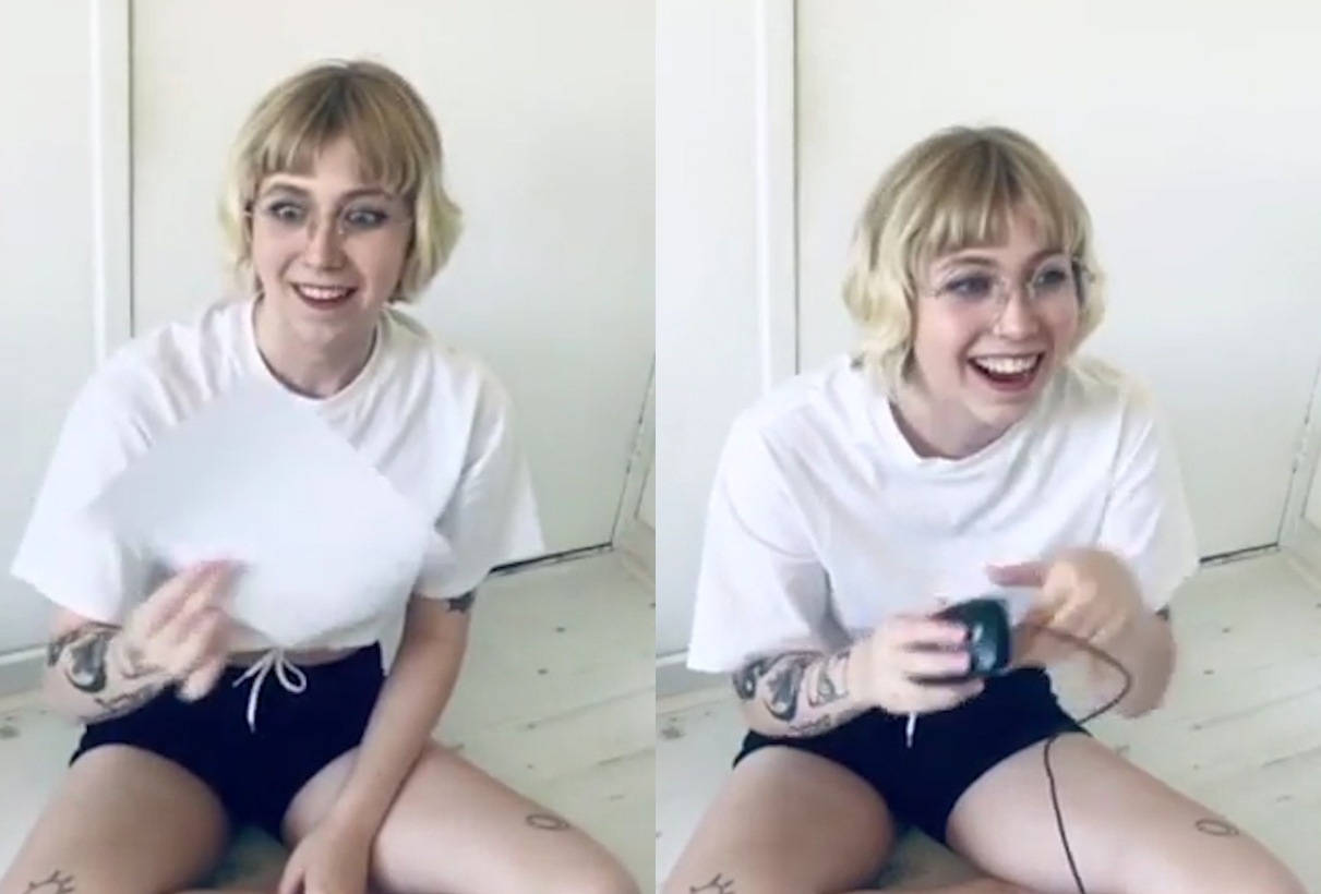 Co gai 20 tuoi lan dau nghe thay am thanh hinh anh