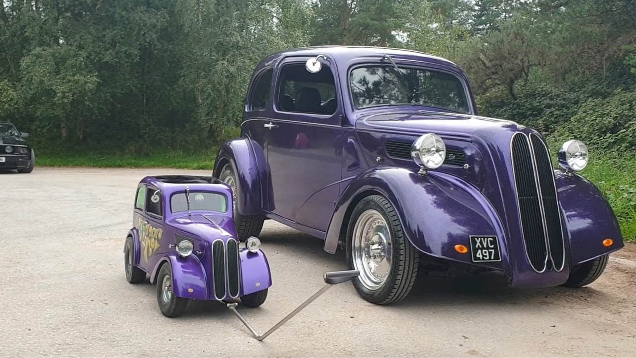 Nguoi cha thiet ke xe day dac biet cho con trai hinh anh