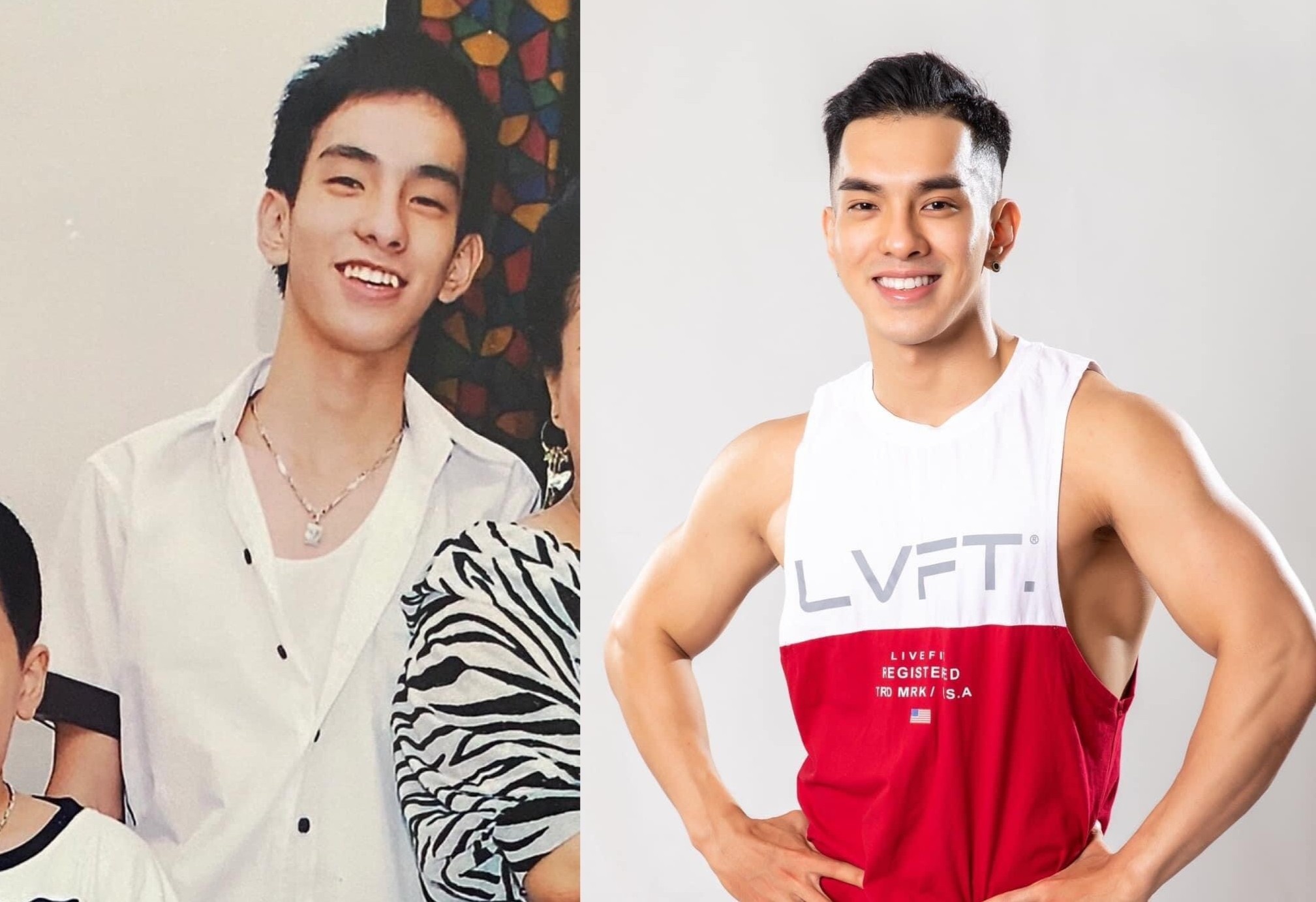 Tung tram cam vi qua gay, chang trai tang 44 kg nho tap gym hinh anh