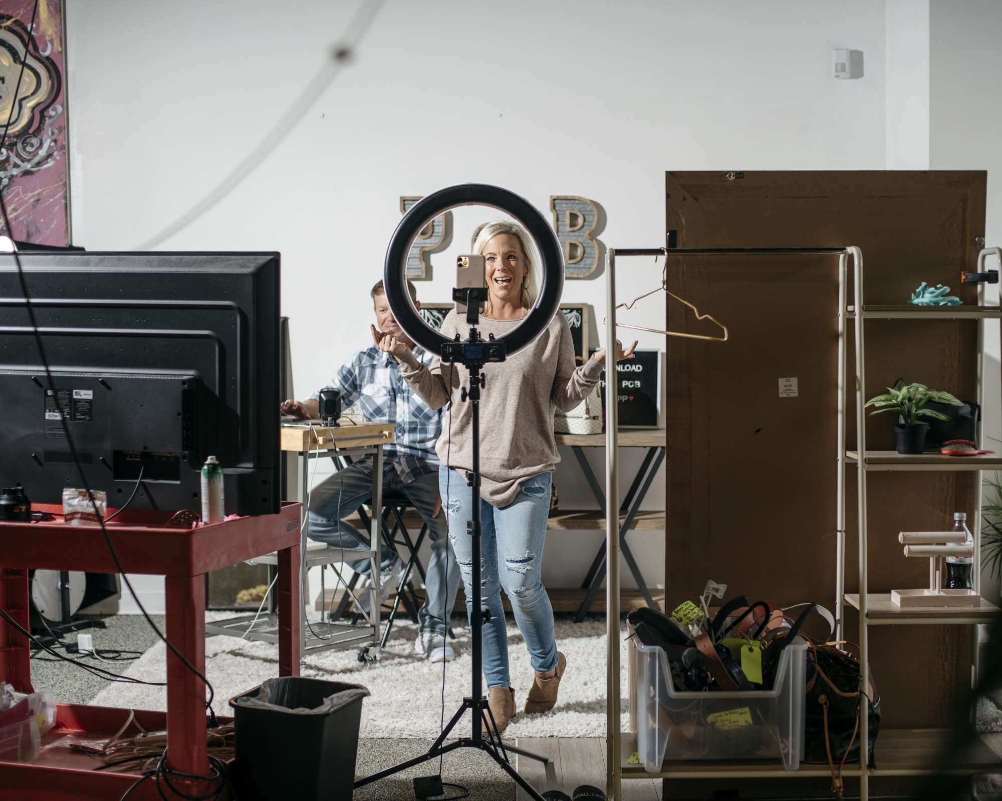 livestream ban hang anh 2