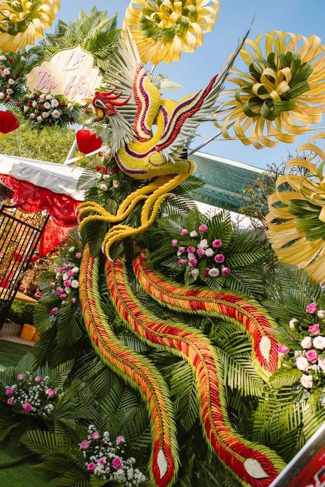 cổng cưới rồng phượng ở vĩnh long ảnh 3 cong cuoi rong phuong o vinh long anh 3
