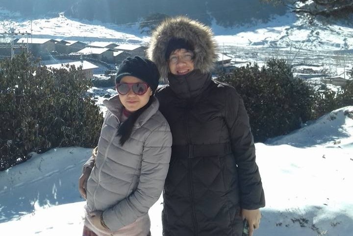 Gia dinh Viet song o Da Lat, an Tet Bhutan hinh anh