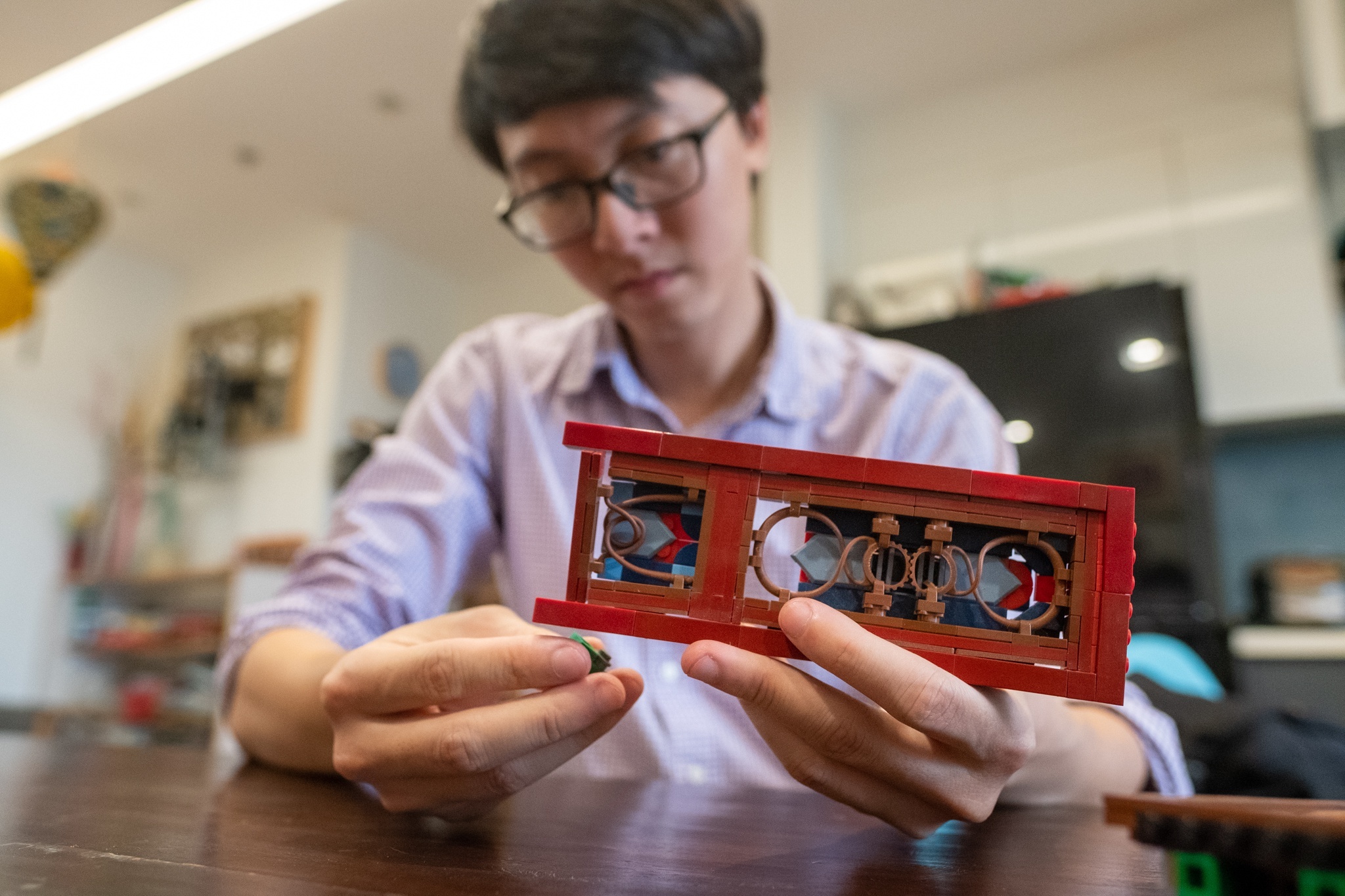 Chang ky su so huu bo suu tap hang nghin mau Lego hinh anh