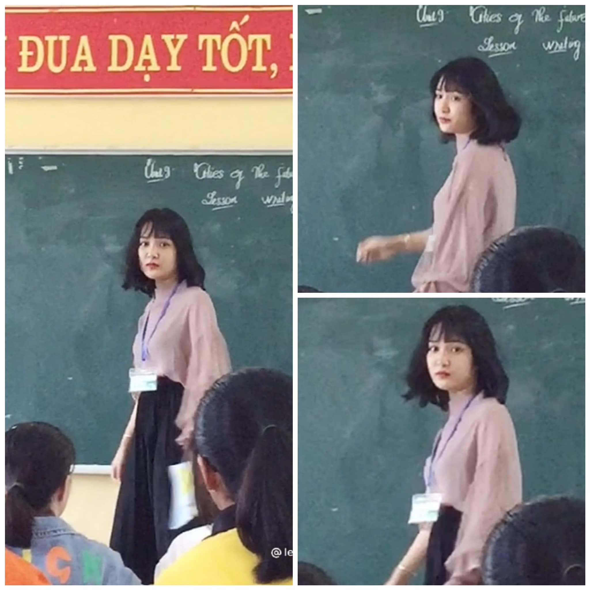 co giao thuc tap bi chup len anh 1