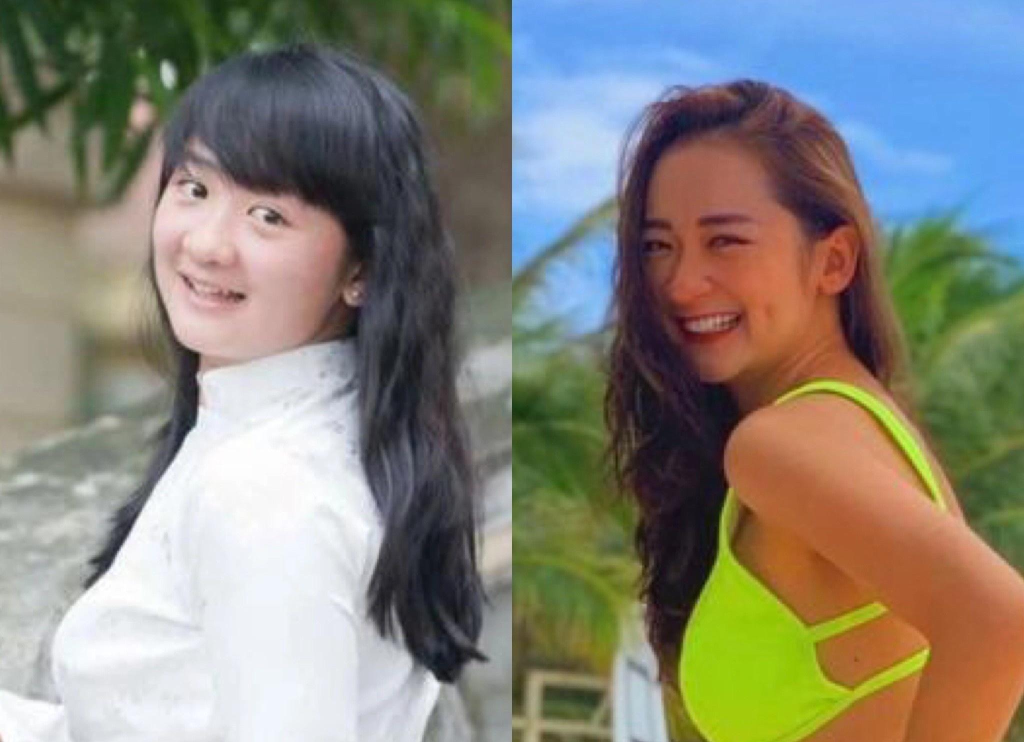 Co gai giam 19 kg de tro thanh tiep vien hang khong hinh anh