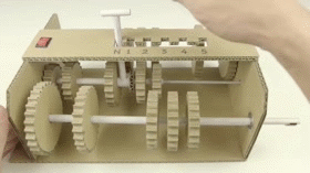 Lam hop so 5 cap xe hoi bang bia carton cuc dinh hinh anh