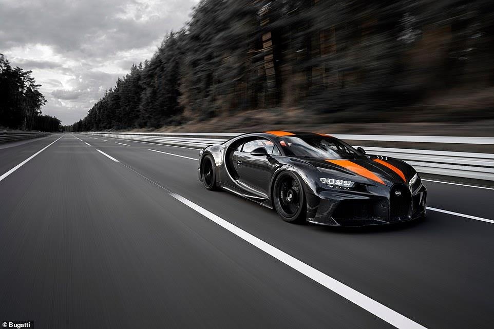 Bugatti Chiron đạt kỷ lục tốc độ ảnh 1 Bugatti Chiron dat ky luc toc do anh 1
