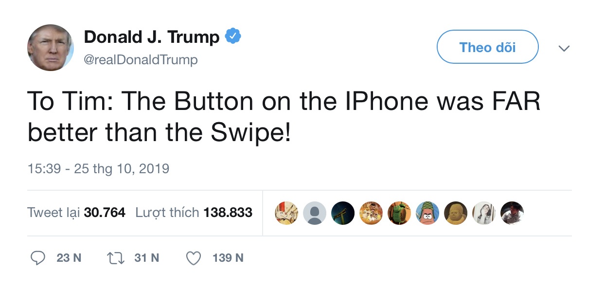 iPhone SE2 cho Tong thong Trump anh 1