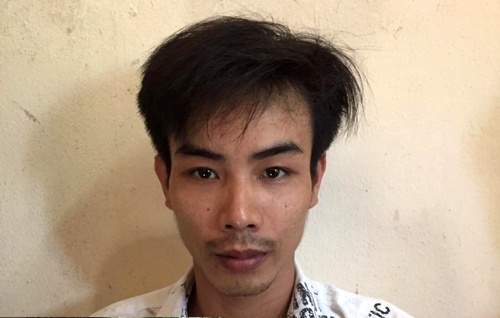 Nguyễn Trọng Linh tại cơ quan điều tra. Ảnh: Công an cung cấp.