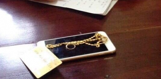 Tang vật vụ án.