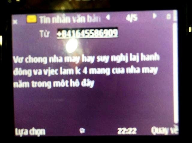 Khoi to vu thay giao bi nhan tin doa giet ca nha hinh anh