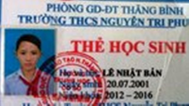 Hai hoc sinh lop 9 mat tich hon nam ngay hinh anh