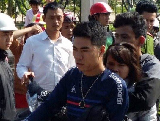 Canh sat duoi 20 km khong che ke dung dao ke co nu sinh hinh anh