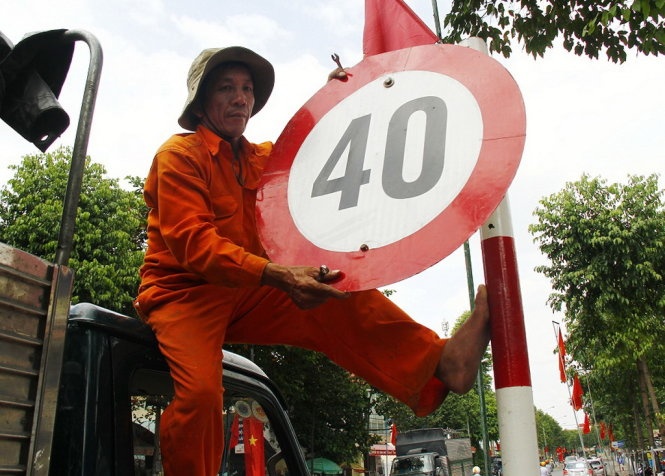 Mot tuan, Binh Duong go duoc 448 bien han che toc do hinh anh