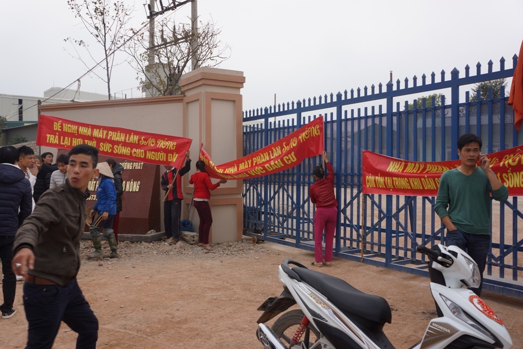 Dan vay nha may phan bon gay o nhiem hinh anh