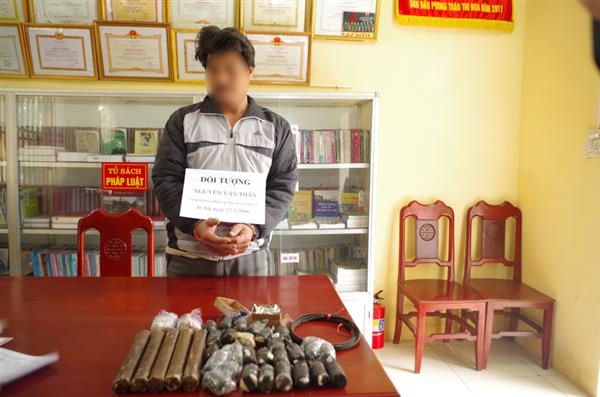 danh bat ca bang thuoc no anh 1