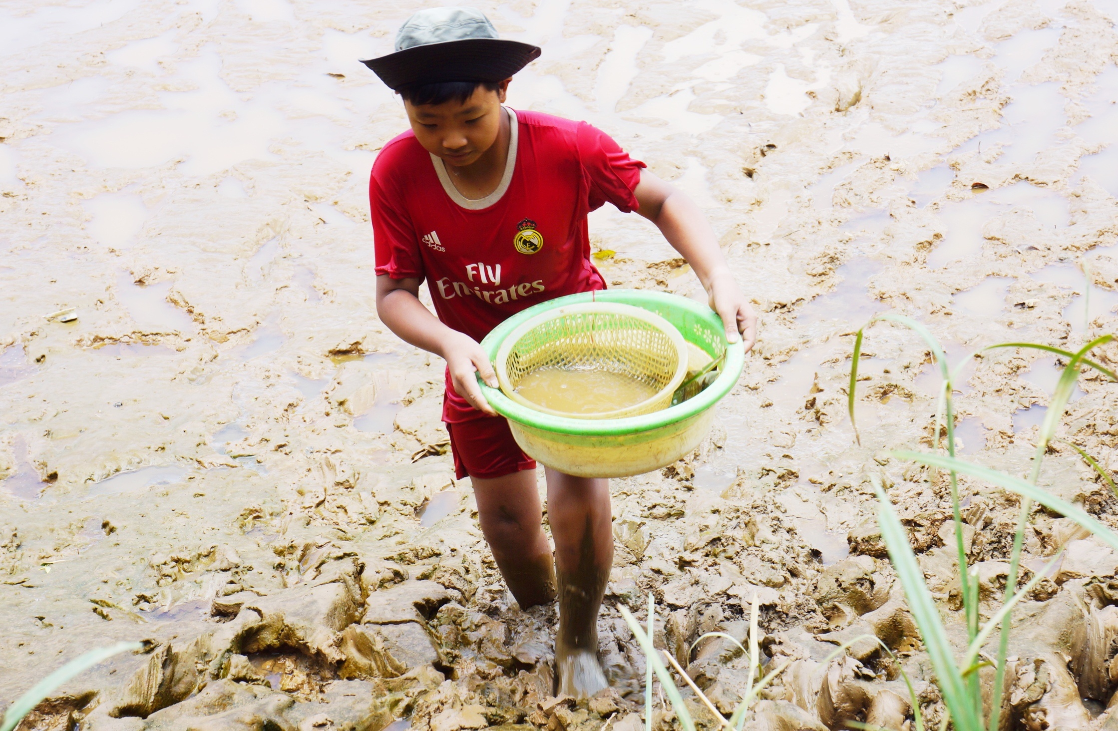 nghe bat hen tren song Len anh 8