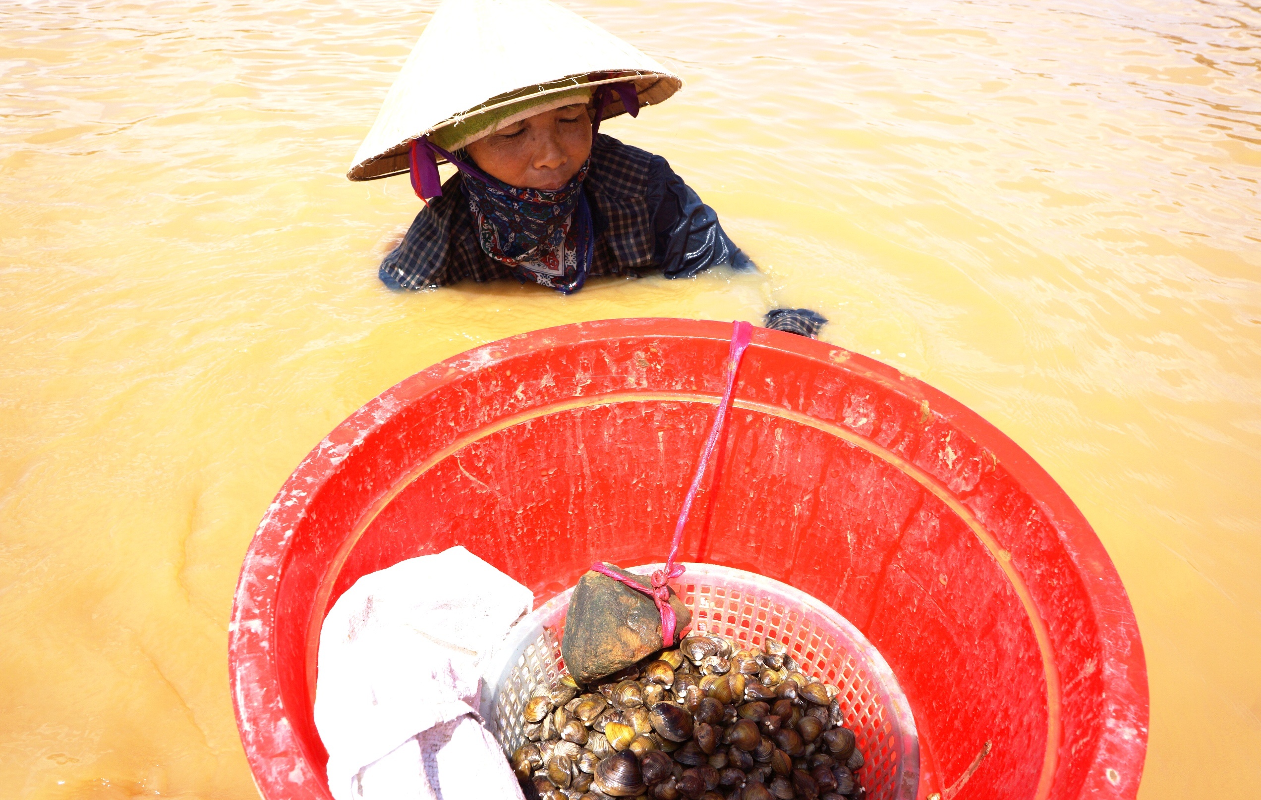 nghe bat hen tren song Len anh 4