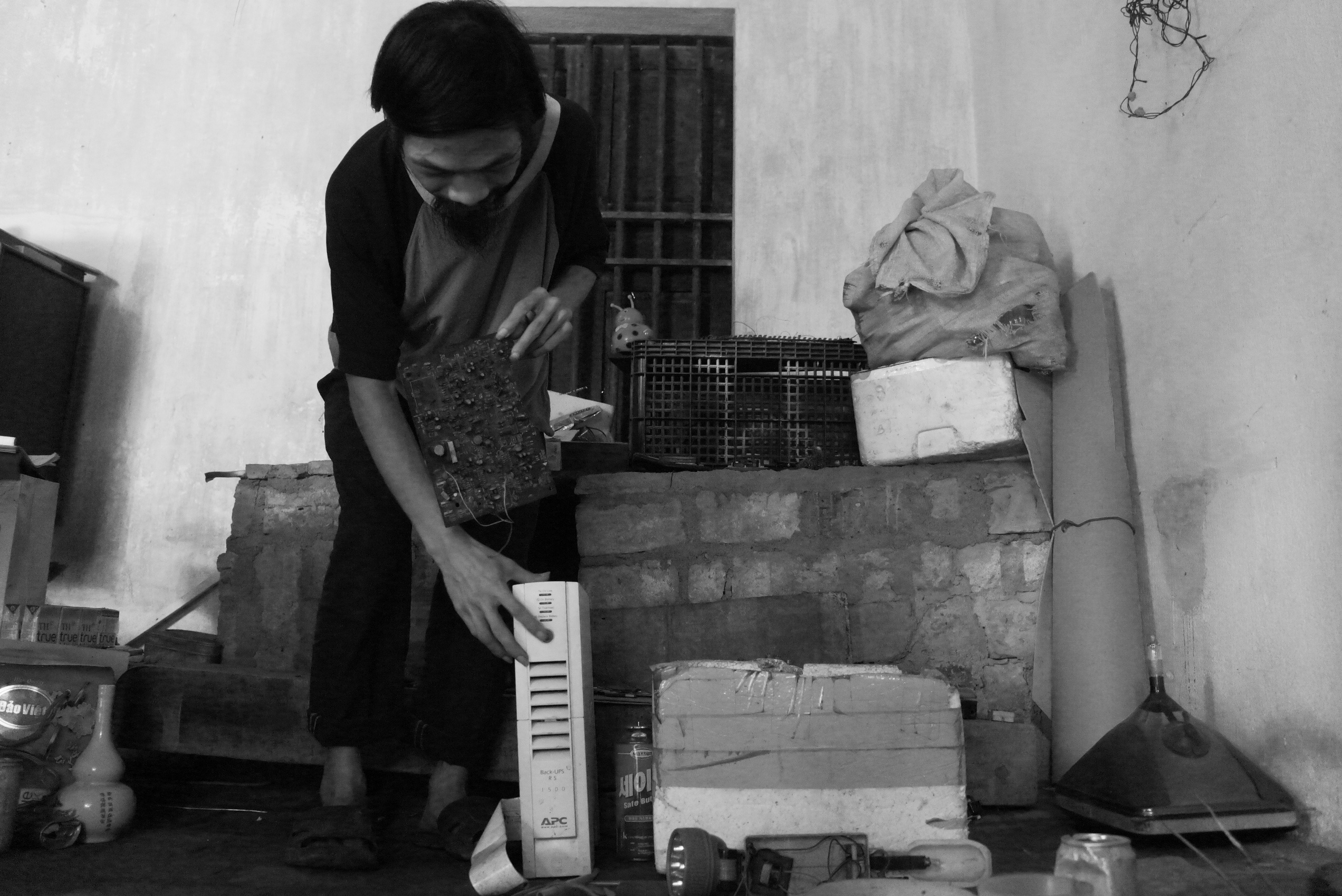 me con tam than xay ham trong nha anh 10