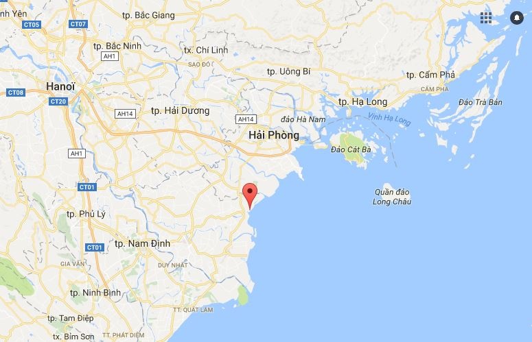 no lon o Thai Binh anh 2