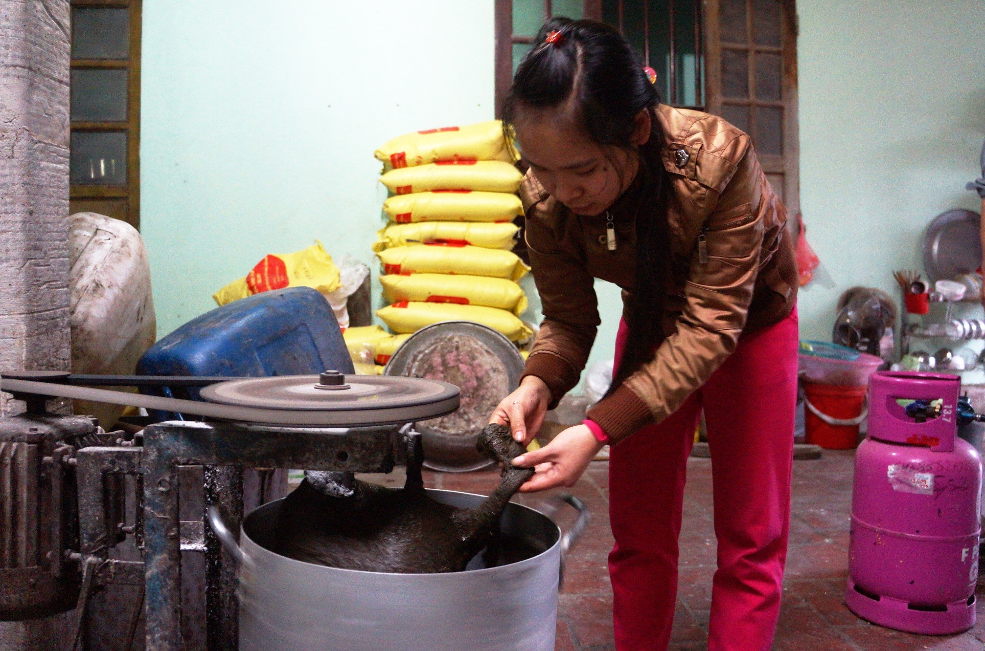 lang banh gai tien vua vu Tet anh 3